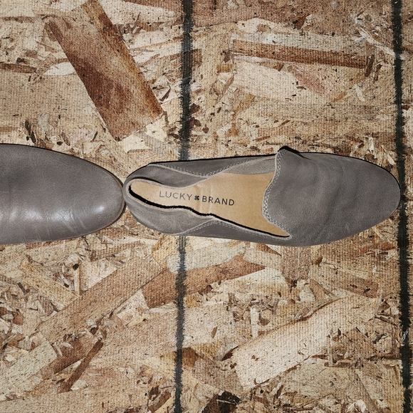 LUCKY BRAND (LK-Cahill) Women Slip On Shoes Flats (Gray) - SIZE 6 - Picture 6 of 8